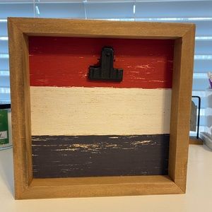 Red White and Blue Picture Frame